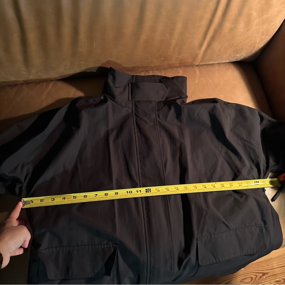 Uniqlo C Stand Collar trench cotton nylon black size XS rain minimal the row - Picture 17 of 17